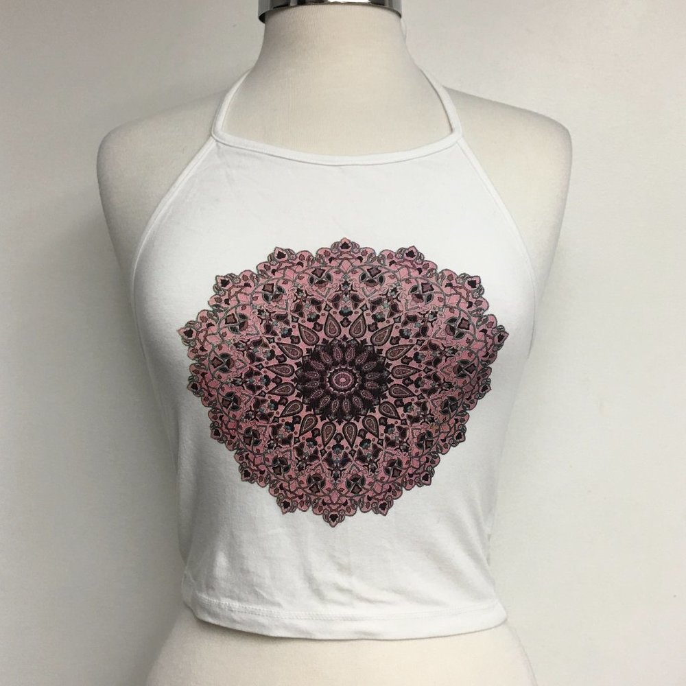 NWOT Brandy Melville Kaleidoscope Graphic Halter